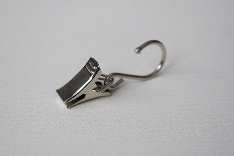 Curtain hooks store with clips